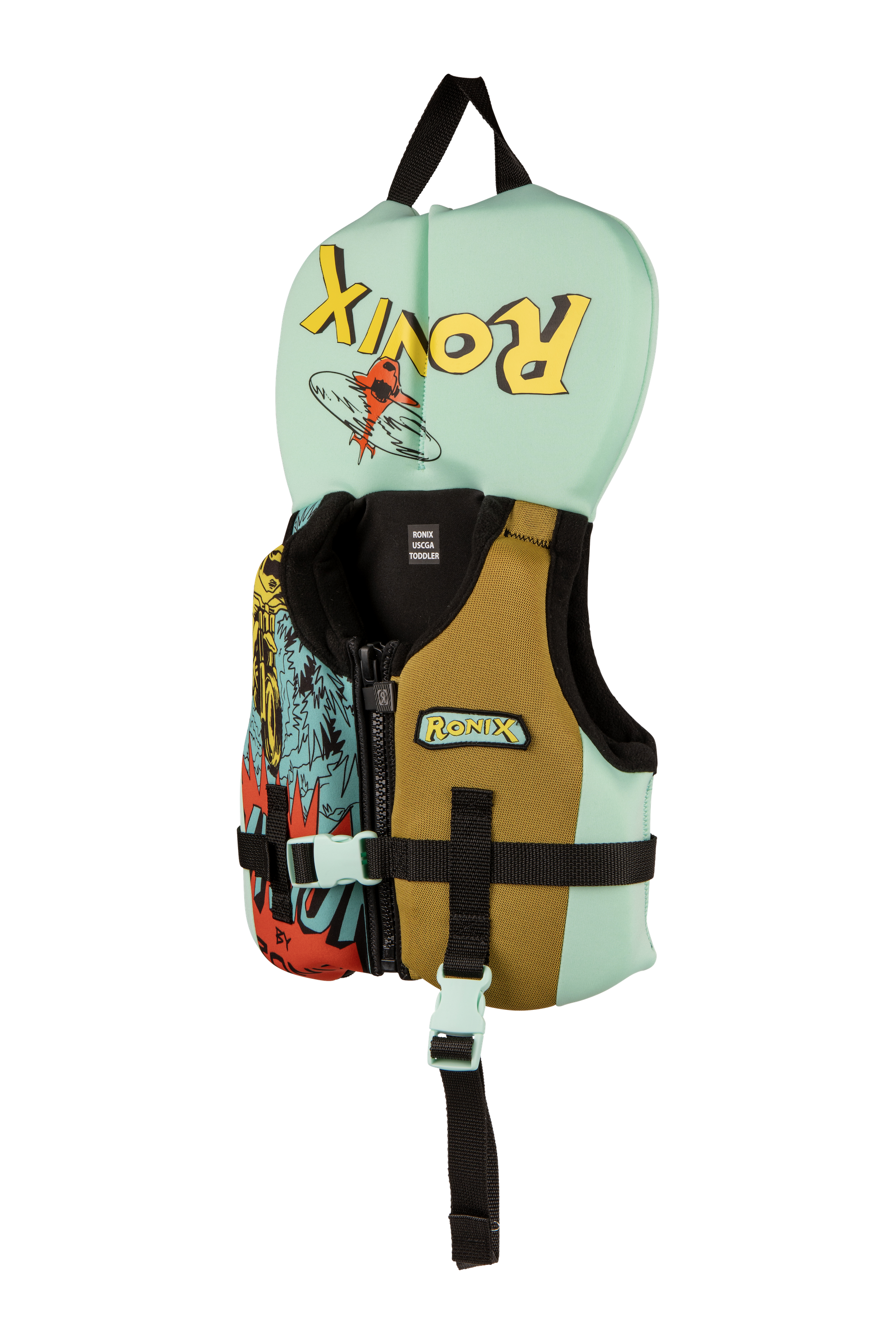 Vision - Boy&amp;#39;s CGA Life Vest - Blue/Yellow - Inf /Toddler (Up to 30lbs)