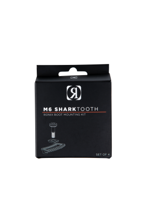 M6 Ronix SharkTooth Boot Hardware - Set of 4 - Black